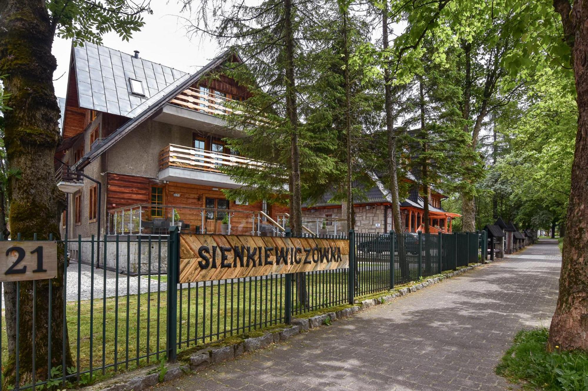 Willa Sienkiewiczowka Zakopane Eksteriør billede